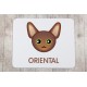 A mousepad with cat. A new collection with the cute Art-dog cat