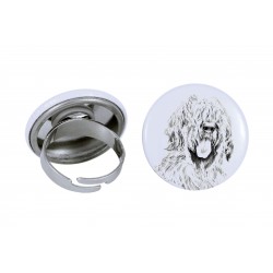 Ring with a dog - Briard