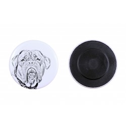Magnet with a dog - French Mastiff