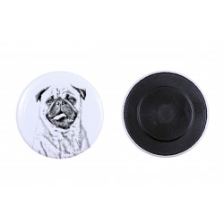 Magnet with a dog - Pug