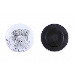 Magnet with a dog - Shar Pei