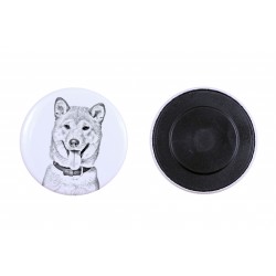 Magnet mit einem Hund - Shiba