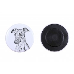 Magnet with a dog - Whippet