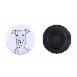 Magnet with a dog - Italian Greyhound