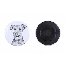 Magnet mit einem Hund - Welsh Terrier