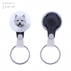 Keyring with a dog - Norwich Terrier