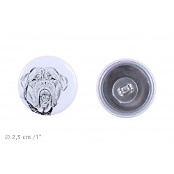 Earrings with a dog - French Mastiff