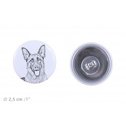 Earrings with a dog - German Shepherd