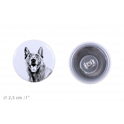Earrings with a dog - Belgian Shepherd