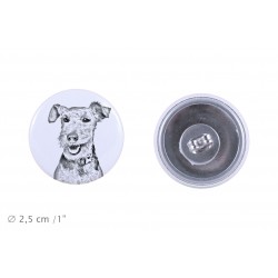 Earrings with a dog - Welsh Terrier
