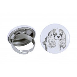 Ring with a dog - Cavalier King Charles Spaniel