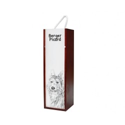 Berger Picard - Wine box with an image of a dog.