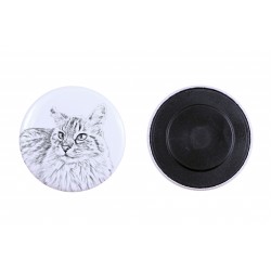 Magnet mit einem Katze - Balinesenkatze