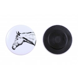 Magnes z koniem - Quarter Horse