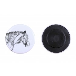 Magnet with horse