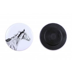 Magnet with a horse - Thoroughbred