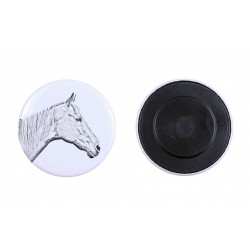 Magnet mit einem Pferd - Retired Race Horse