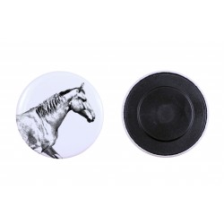 Magnet mit einem Pferd - Selle français