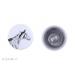 Earrings with a horse - Thoroughbred
