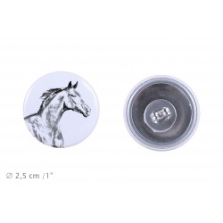 Earrings with a horse - Zweibrücker