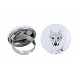Ring with a dog - Czechoslovakian Wolfdog