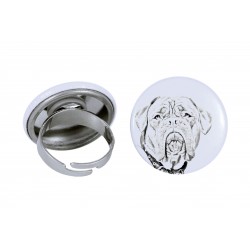 Ring with a dog - French Mastiff