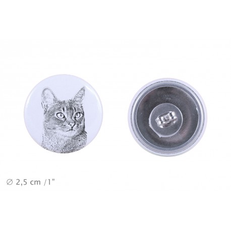 Earrings with a cat