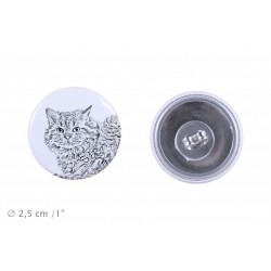 Earrings with a cat