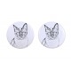 Boucles d'oreilles avec un chat