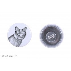 Boucles d'oreilles avec un chat - Bobtail des Kouriles
