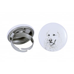 Ring with a dog - Great Pyrenees