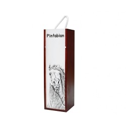 Pintabian - Wine box with an image of a horse.
