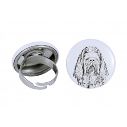 Ring with a dog - Spinone Italiano