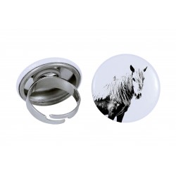 Ring with a horse - Giara horse
