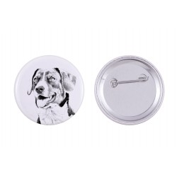 Pin, brooch with a dog - Appenzeller Sennenhund