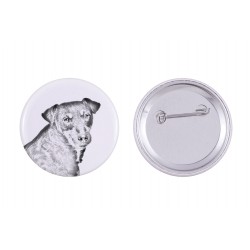 Buttons with a dog