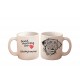 Stabyhoun - a mug with a dog. "Good morning and love ...". High quality ceramic mug.