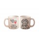 Bolonka - a mug with a dog. "Good morning and love ...". High quality ceramic mug.