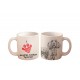 English Cocker Spaniel - a mug with a dog. "I love...". High quality ceramic mug.