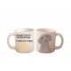 Basset Fauve de Bretagne - a mug with a dog. "... makes me happy". High quality ceramic mug.