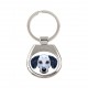 Colección de anillos de claves con imágenes de perros de raza pura, regalo único, sublimación!