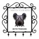 A key rack with Skye Terrier, I watch your keys. A new collection with the geometric dog
