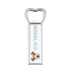 A beer bottle opener with Fox Terrier dog. A new collection with the geometric dog