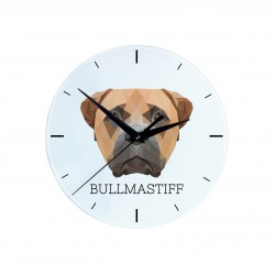 Zegar z Bullmastif. Nowa kolekcja z geometrycznym psem