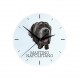 Uhr mit Neapolitanischer Mastiff. Neue Kollektion mit geometrischem Hund