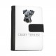 Notebook, book with a Cesky Terrier dog. A new collection with the geometric dog