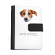 Notes, notatnik z Jack Russell Terrier. Nowa kolekcja z geometrycznym psem
