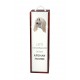 Let’s celebrate with Afghan Hound. A wine box with the geometric dog