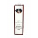 Let’s celebrate with Bernese Mountain Dog. A wine box with the geometric dog