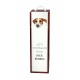 Jack Russell Terrier - Boîte pour le vin avec l'image d'un chien.